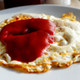 ketchup on egg